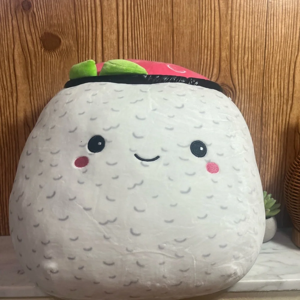 Squishmallows Shun the Sushi Cute Sushi Plush Pillow